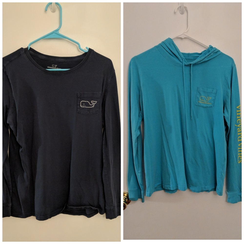 TWO Vineyard Vines Shirts/ ONE Gift Card